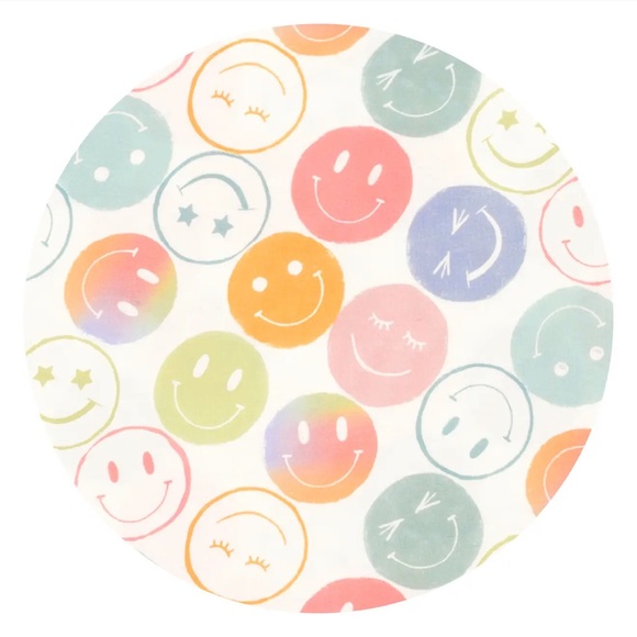 Little Sleepies Multicolor Emojis Smiley Face Flutter Dress NIB size 10 - Picture 5 of 6